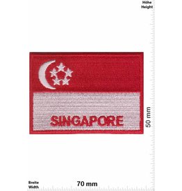 Singapore Singapur - Singapore - Flagge