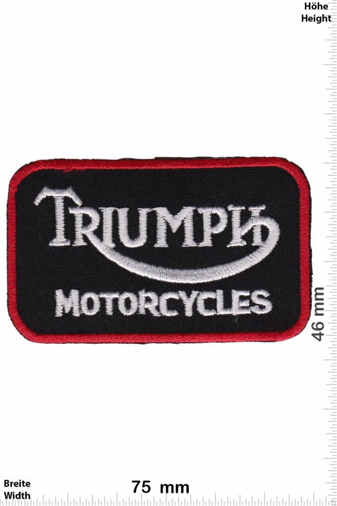 Triumph Triumph Motorcycles - black red