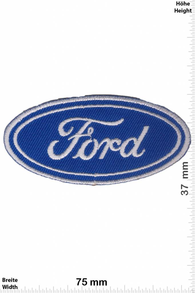 Ford Ford - LOGO - blau - 2 silber