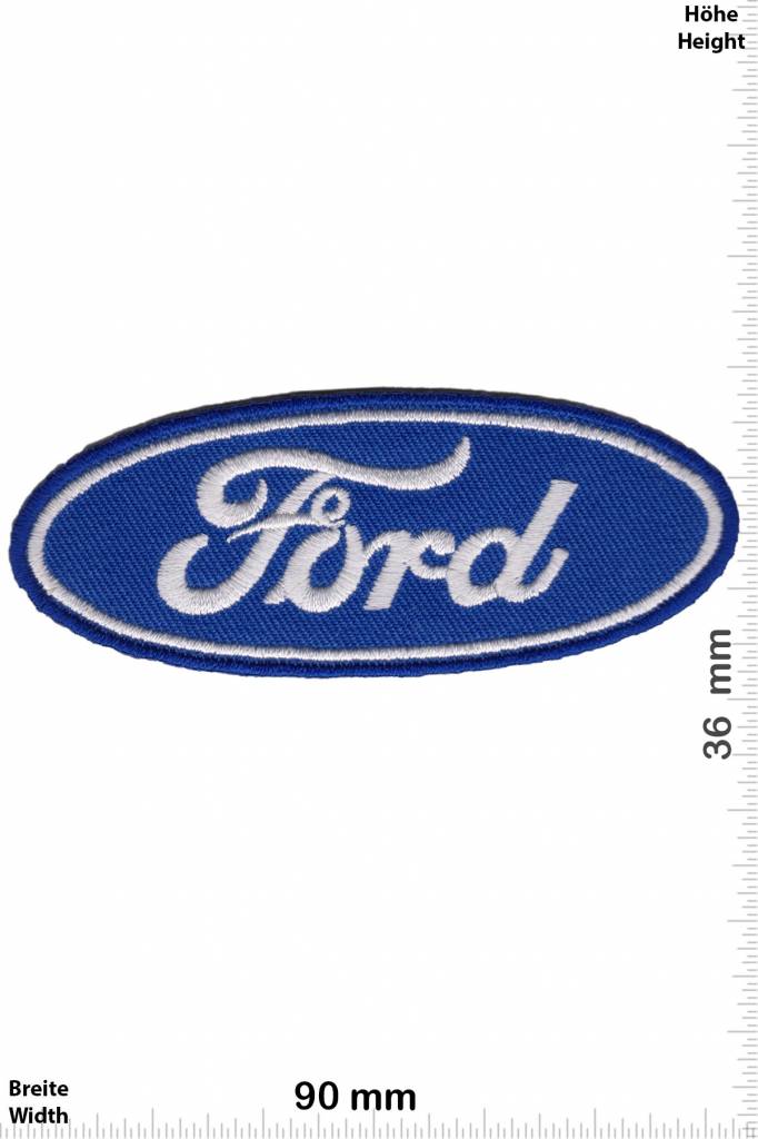 Ford Ford - LOGO - blau -long