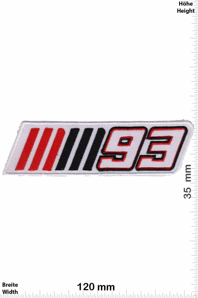 93 Marc Marquez 93 - Marc Márquez - white