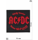 AC DC ACDC  - rot - AC DC - Dirty Deeds Done Dirt Cheap