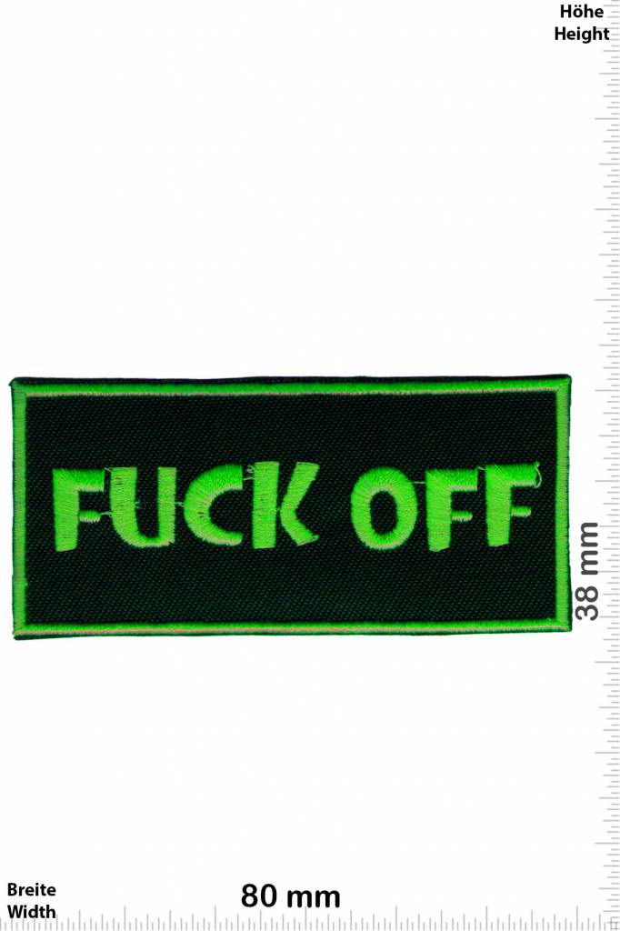Sprüche, Claims Fuck Off