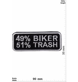 Sprüche, Claims 49% Biker 51% Trash