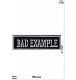 Sprüche, Claims Bad Example - silver