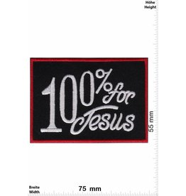 Jesus 100% for Jesus