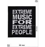 Oldschool Extrem Music for extreme People