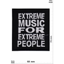 Oldschool Extrem Music for extreme People