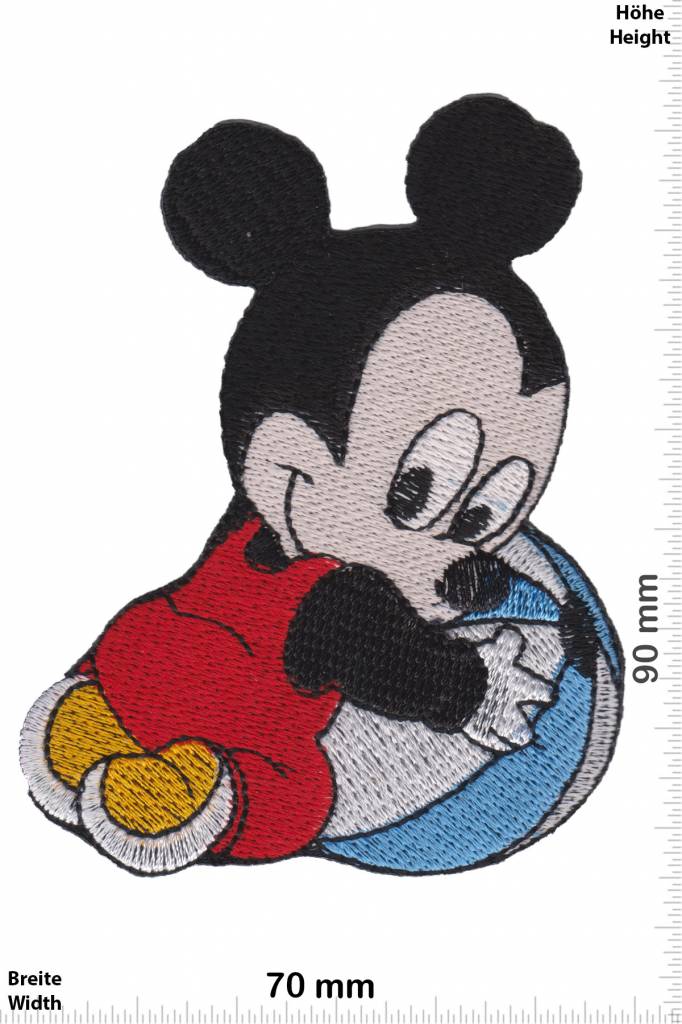 Mickey Mouse - Patch - Back Patches - Patch Keychains Stickers -   - Biggest Patch Shop worldwide