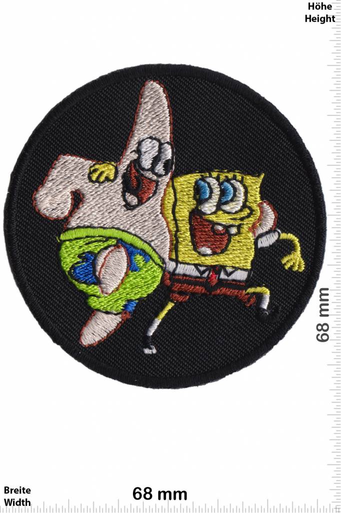 SpongeBob - Patch - Aufnäher - Aufnäher Shop / Patch - Shop - größter ...