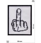 Fuck  Fuck Finger - Fuck you  - white black