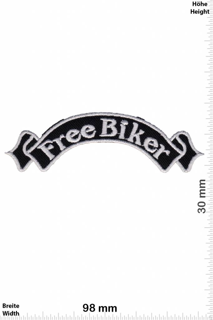 Sprüche, Claims Free Biker - curve