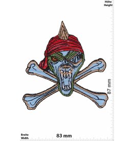 Totenkopf blue Priate skull