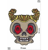 Totenkopf Skull with horns