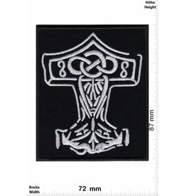 Wikinger Wikinger - Viking - Thor Hammer - Loki Odin  - black