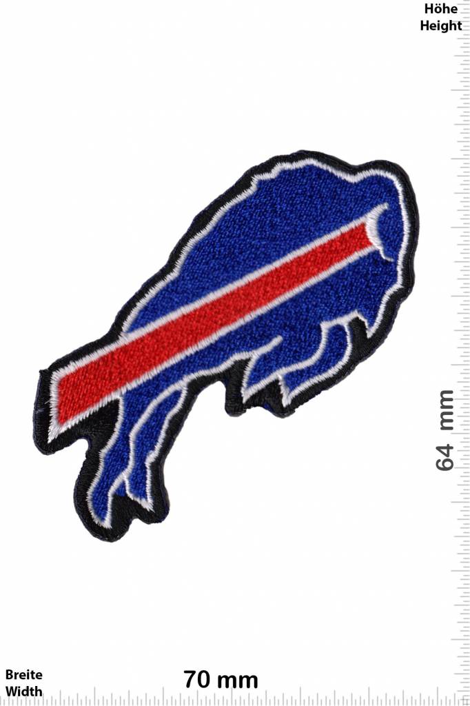 Buffalo Bills - Patch - Back Patches - Patch Keychains Stickers