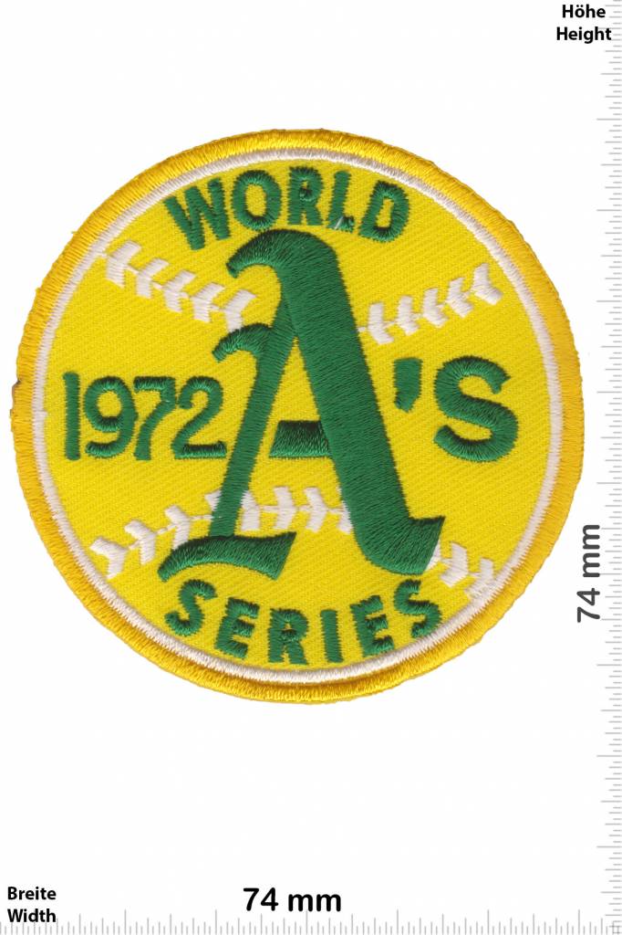 Baseball 1972 World Series - Baseball A's - USA