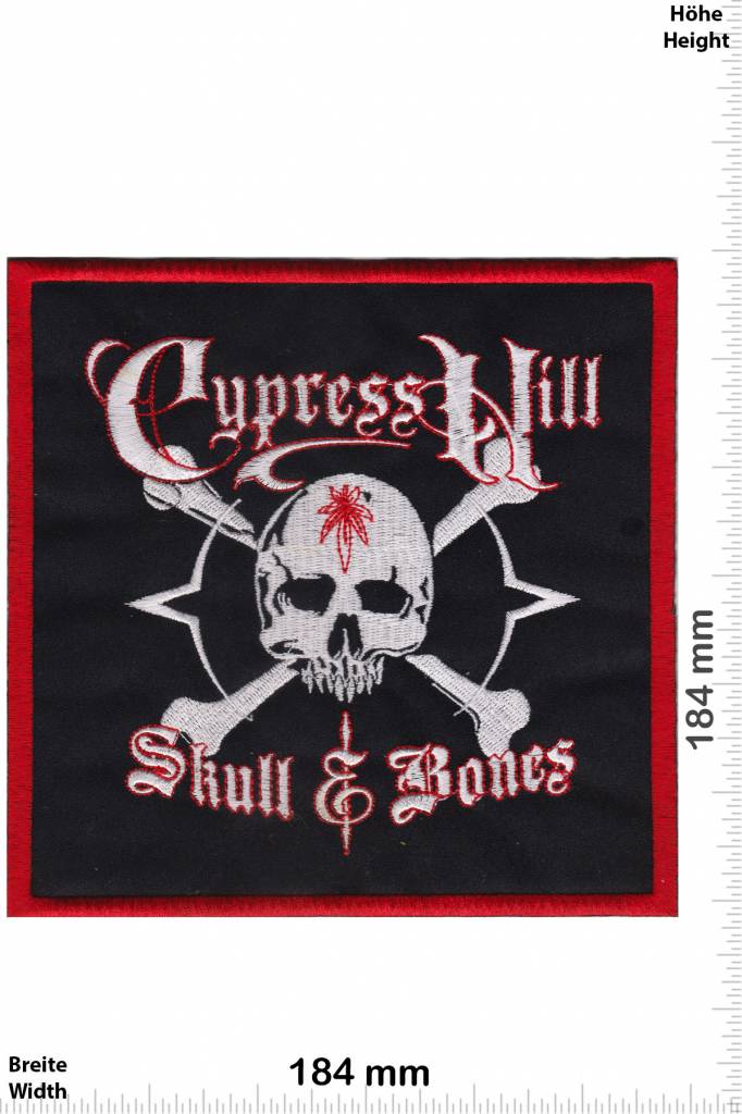 Cypress Hill  Cypress Hill - Skull & Bones - 18 cm - BIG
