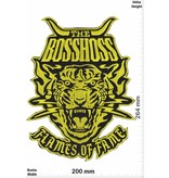 Bosshoss The BOSSHOSS - Flames of Fame - gold- 26cm - BIG