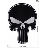 Punisher Punisher schwarz -  27 cm - BIGBiker Chopper - Rocker - Motorcycle - Kutte