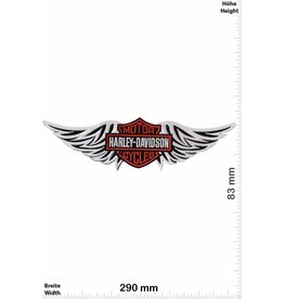 Harley Davidson Harley Davidson Motor - Flügel  - 29 cm -BIG