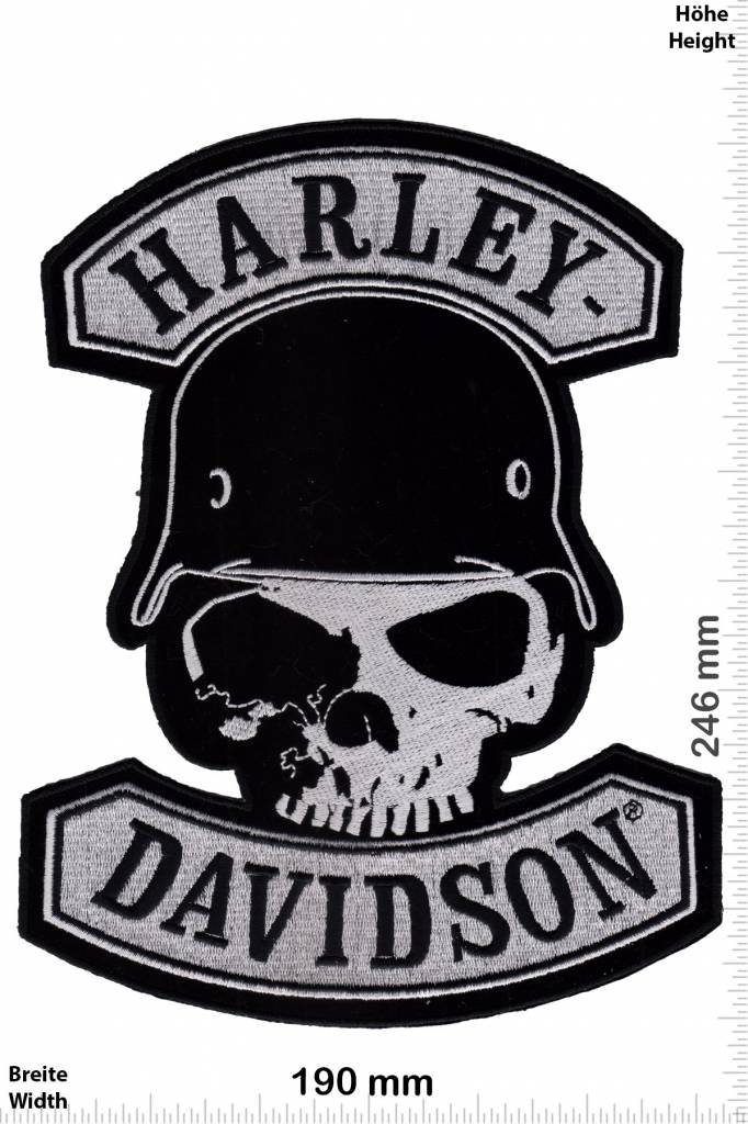 Harley Davidson Harley Davidson Motor - Skull Helmet  - 24 cm -BIG