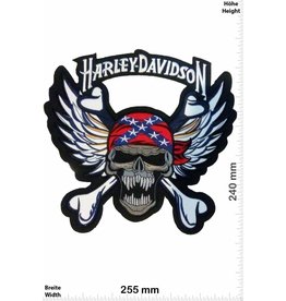 Harley Davidson Harley Davidson Motor - USA Skull  - 25 cm -BIG