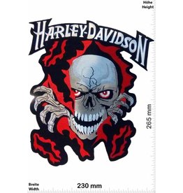 Harley Davidson Harley Davidson Motor - Skull come out  - 26 cm -BIG