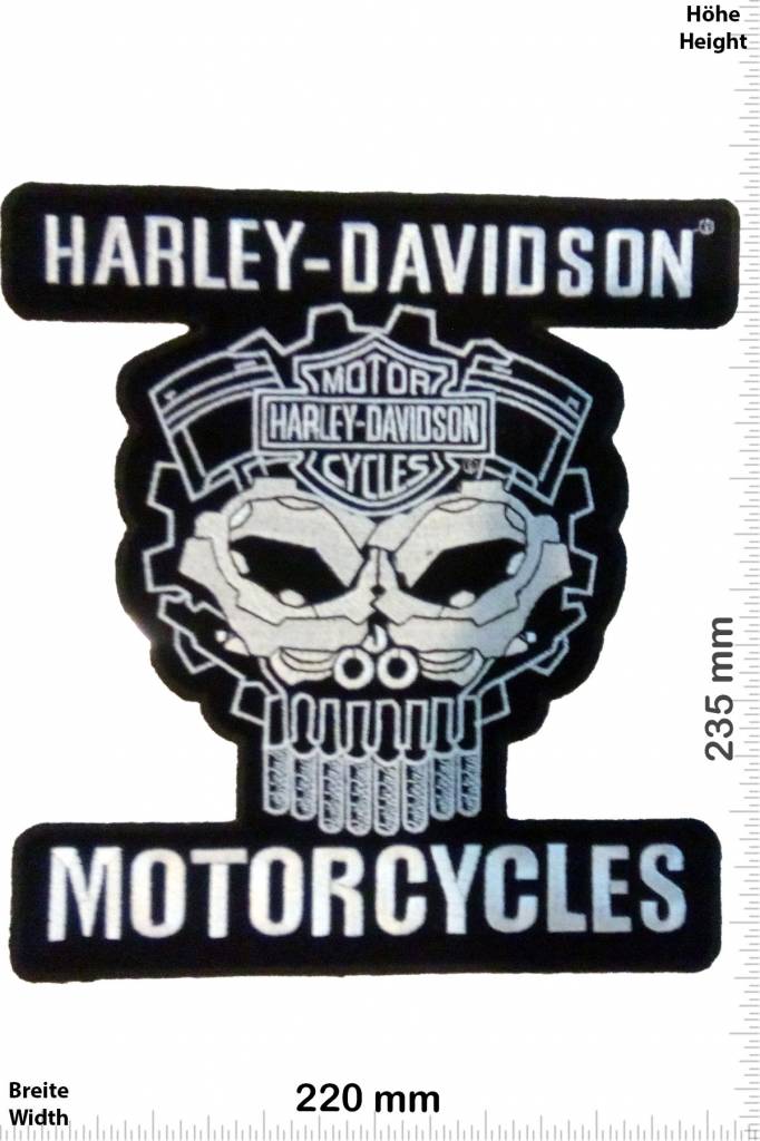 Harley Davidson Harley Davidson Motor - Motoskull  - 23 cm -BIG