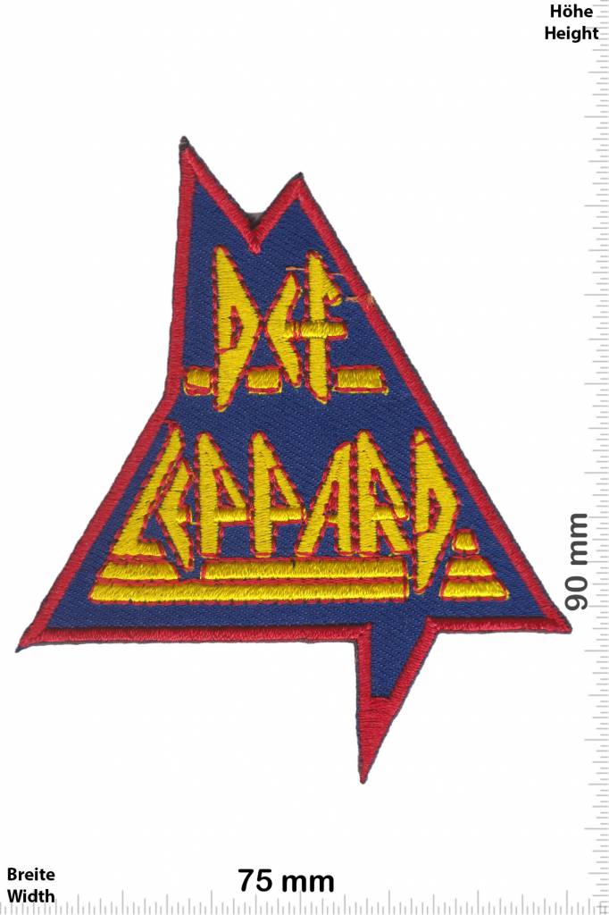 Def Leppard - Patch - Aufnäher - Aufnäher Shop / Patch - Shop - größter ...