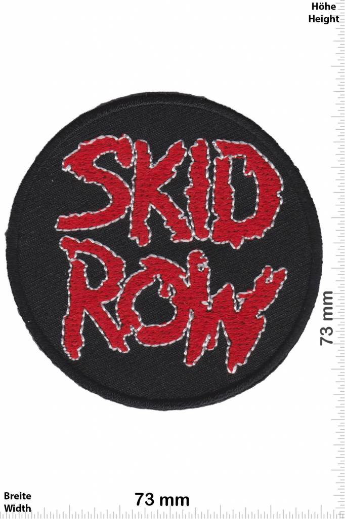 Skid Row  Skid Row - round - Hard-Rock-/Hair-Metal-Band