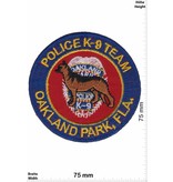 Police Police - K-9 Team - Oakland Park, FLA. - Police dog