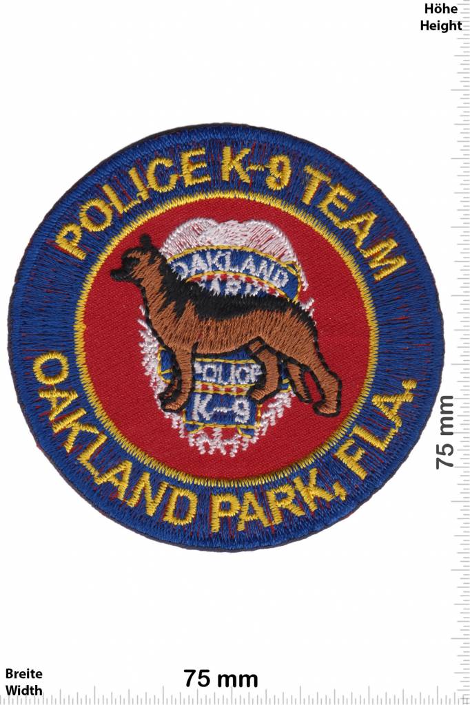 Police Police - K-9 Team - Oakland Park, FLA. - Police dog