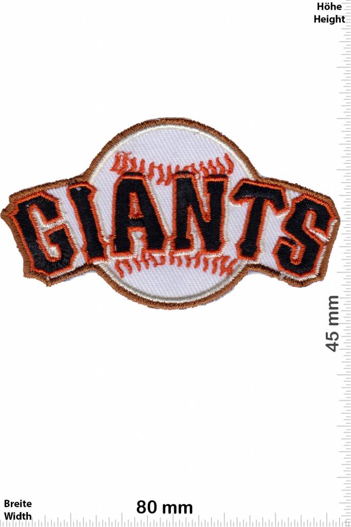 Giants - Patch - Back Patches