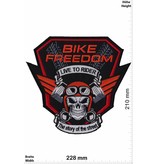 Biker Bike Freedom - Live to Rider - The story of the Street - 22 cm