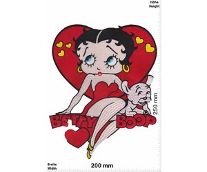 Betty Boop - Patch - patch posteriore - Patch Portachiavi Adesivi