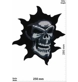 Bikerpatch Break out - Skull - 28 cm