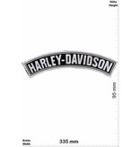 Harley Davidson Harley Davidson - curve - silver  -33 cm