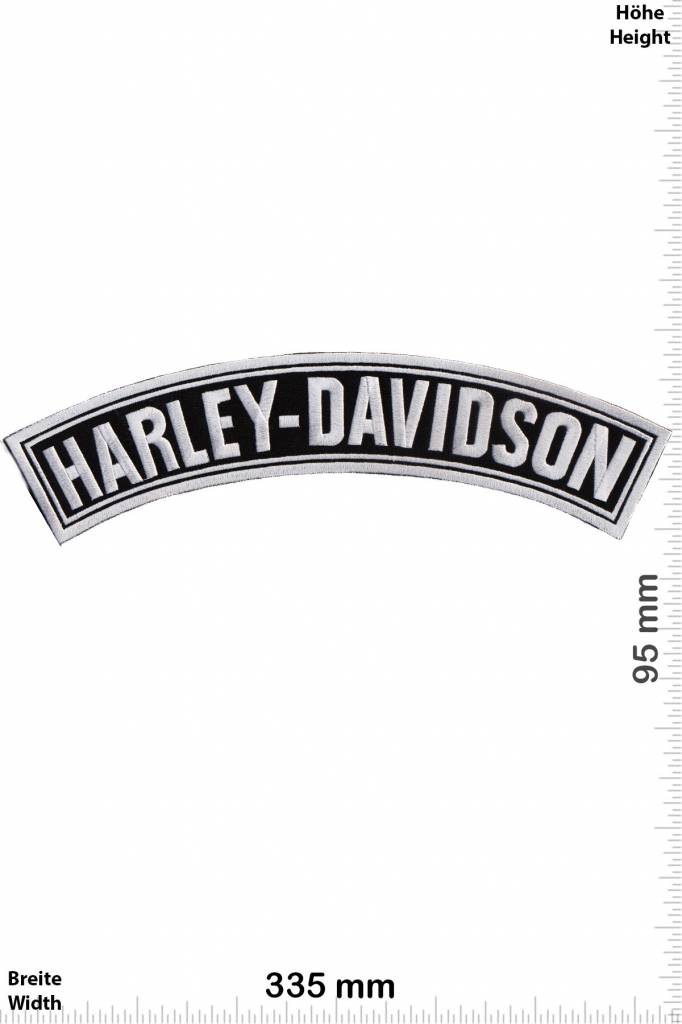 Harley Davidson - Patch - Back Patches - Patch Keychains Stickers