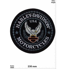 Harley Davidson Harley Davidson - Motor Cycles - round -23 cm