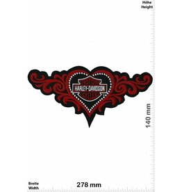 Harley Davidson Harley Davidson - Motor Cycles - Heart -27 cm