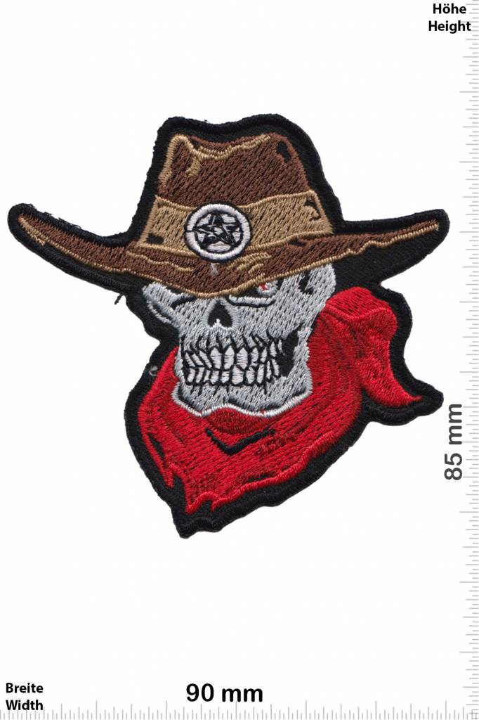 Totenkopf Skull Cowboy