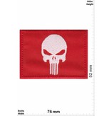 Punisher Punisher - rot weiss -Flag