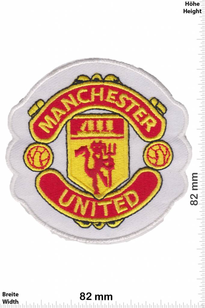 Manchester United  Manchester United Football Club -Man United - United - rot Devils - White