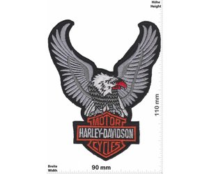 harley davidson eagle patches