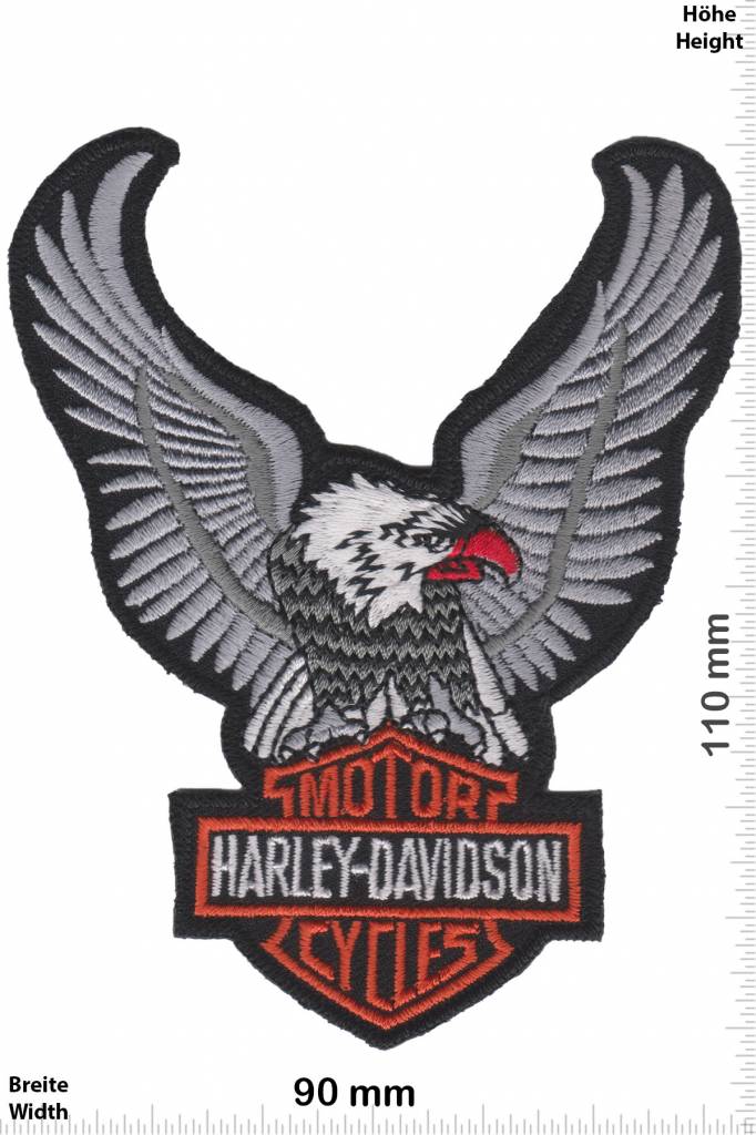 harley davidson eagle patches