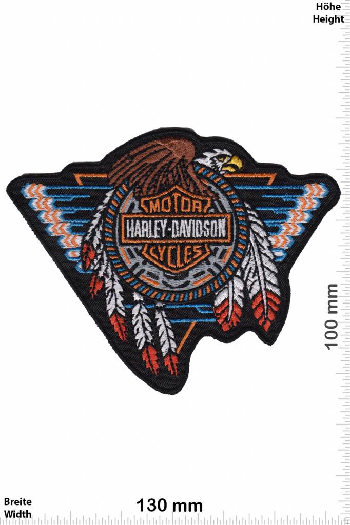 Harley Davidson - Patch - Back Patches - Patch Keychains Stickers