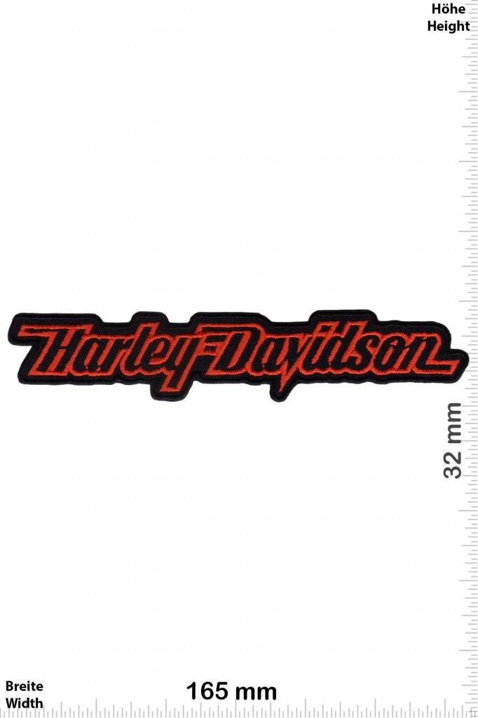 Harley Davidson - Patch - Back Patches - Patch Keychains Stickers - giga- patch.com - Biggest Patch Shop worldwide