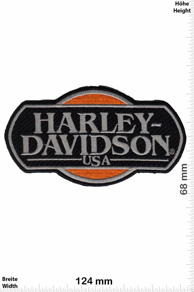 Harley Davidson - Patch - Back Patches - Patch Keychains Stickers