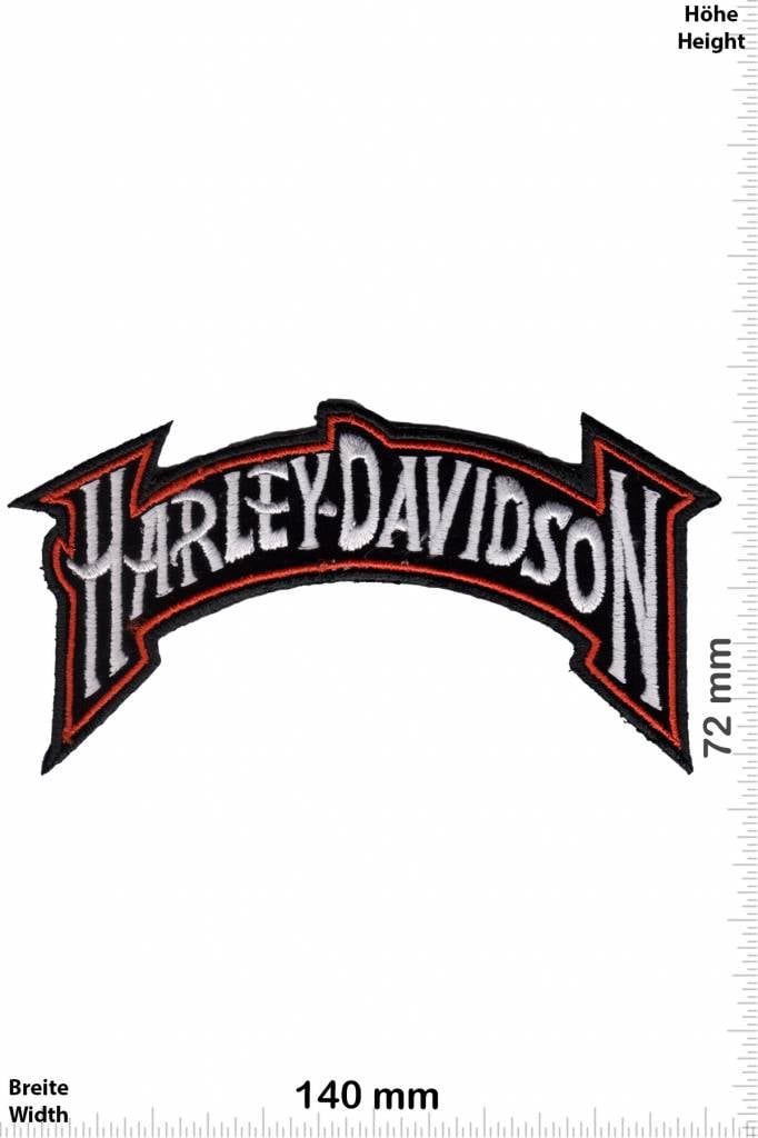 Harley Davidson - Patch - Back Patches - Patch Keychains Stickers - giga- patch.com - Biggest Patch Shop worldwide